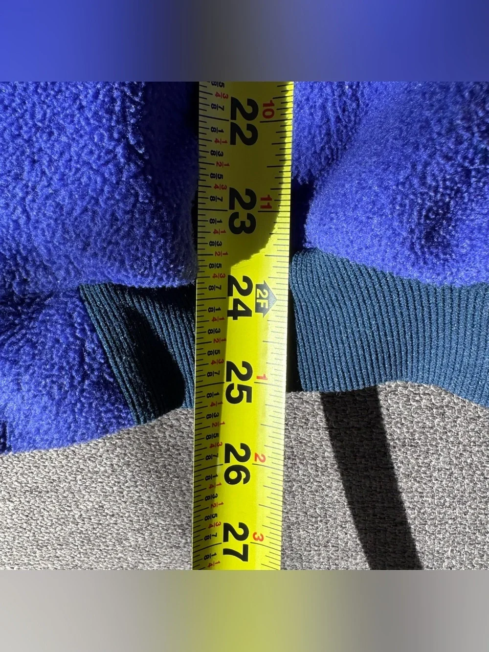 VTG Patagonia Blue Full-Zip Fleece Jacket Synchilla Outdoor Hiking USA L